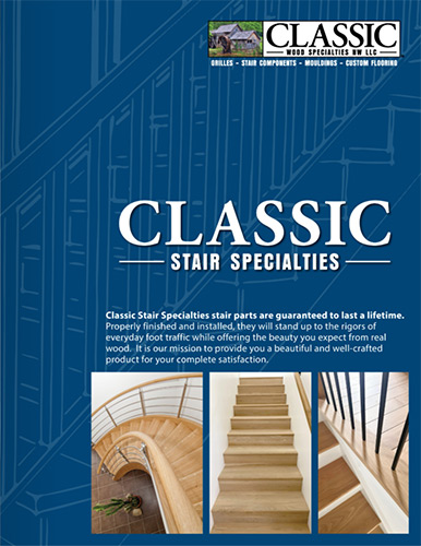 Link to our Classic Stair Specialties - Our stair parts and mouldings guide flipbook.
