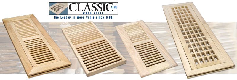 ClassicAire Wood Vents