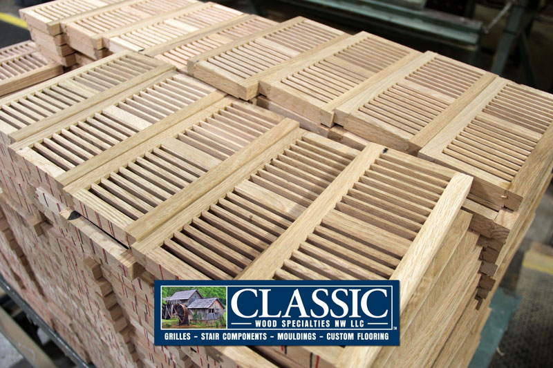 ClassicAire Wood Vents In Progress